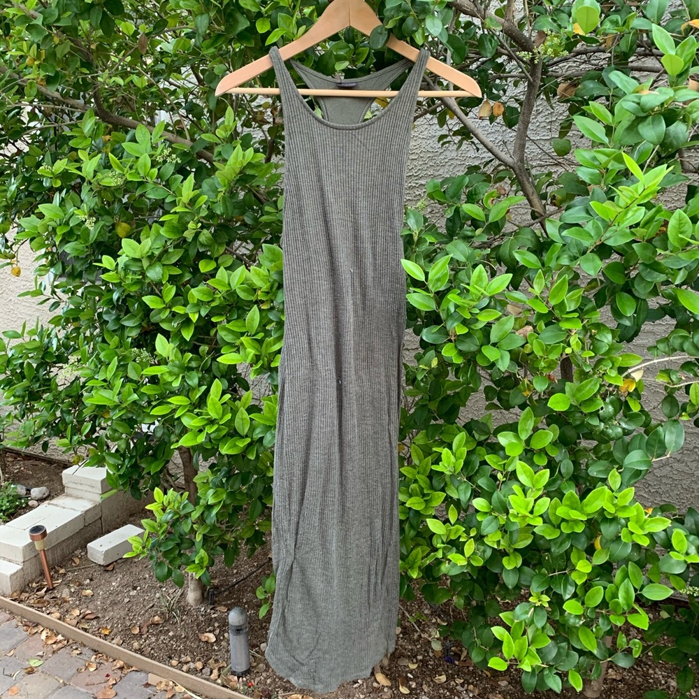 Khaki Dress mid length